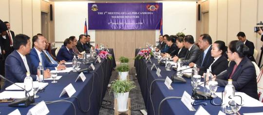 Lao- Cambodia Tourism Ministers meet in Vientiane